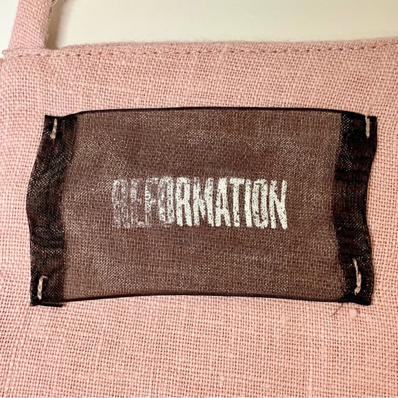 Reformation | Audrey Linen Mini Dress - Picture 4 of 9